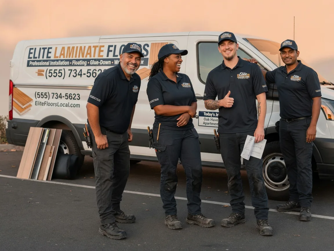 Laminate flooring installation company in Mason, TX